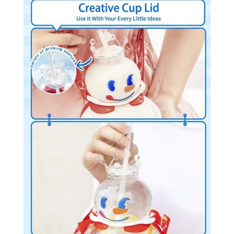 Tumbler Snowking Mixue