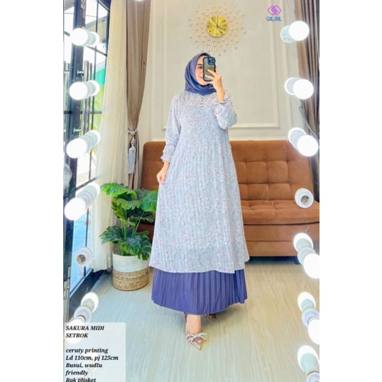 Sakura midi by Qilbil