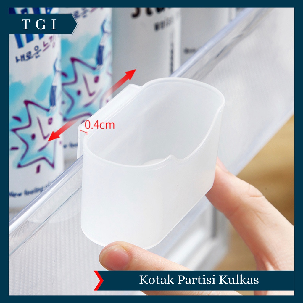 TGI - RAK GANTUNG PENYIMPANAN MULTIFUNGSI UNTUK KULKAS / KOTAK PARTISI KULKAS SERBAGUNA / KOTAK PENYIMPANAN MAKANAN MODEL GANTUNG