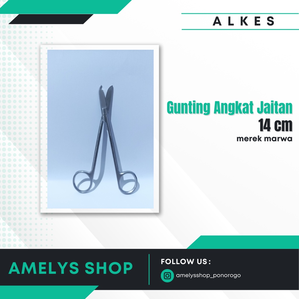 

Gunting Angkat Jahitan 14 cm