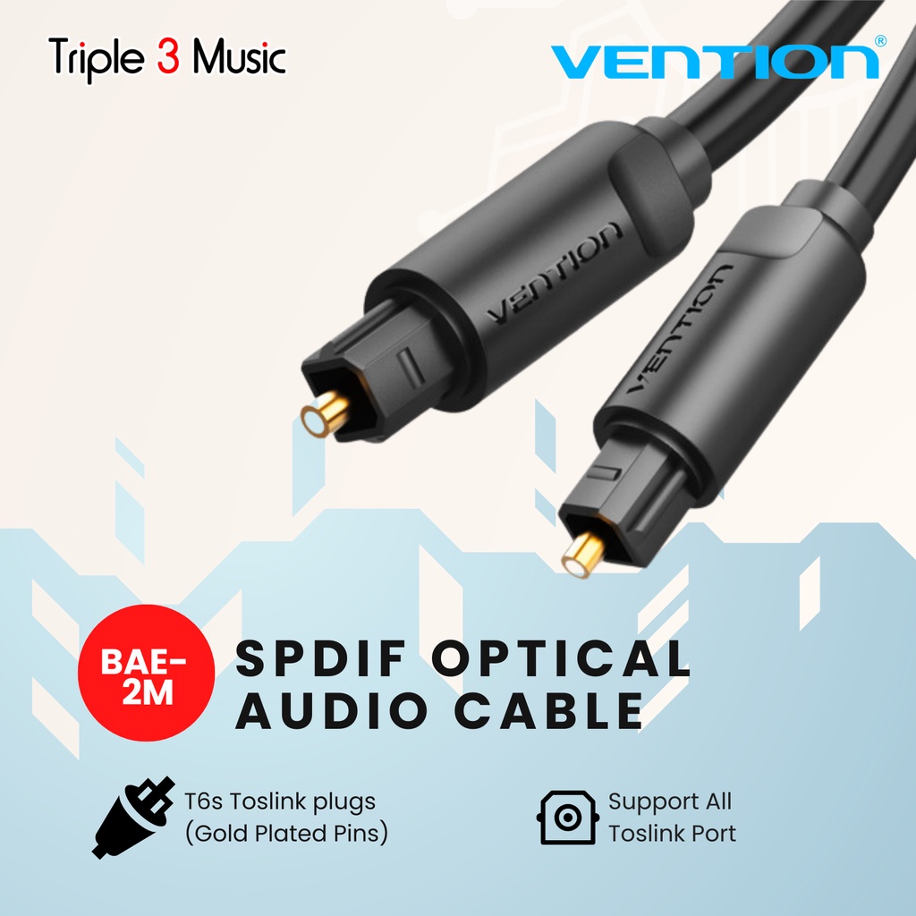 Vention BAE - 2M Kabel OPTIK kabel toslink kabel adat soundcard SPDIF