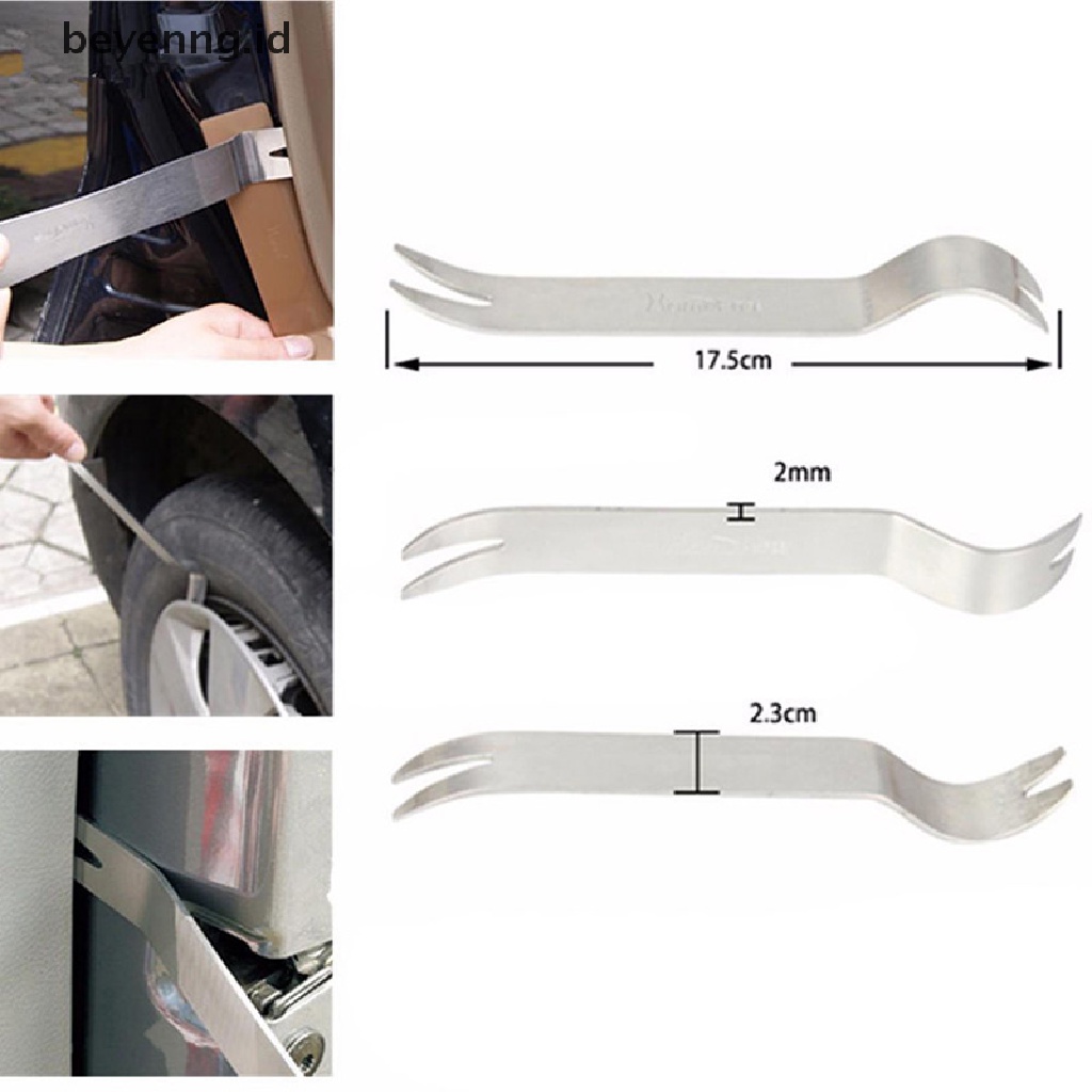 Beyen Alat Congkel Pelepas Mobil Kit Lis Pintu Klip Panel Dash Audio Radio Interior Metal ID