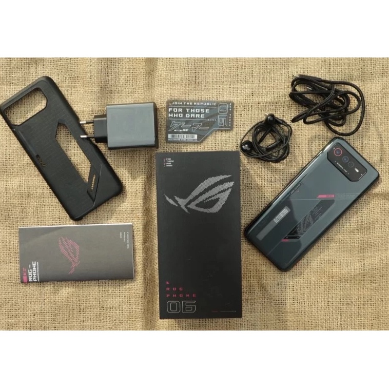 ASUS ROG Phone 6 8/256 GB Smartphone Handphone Android Original Garansi Resmi ASUS