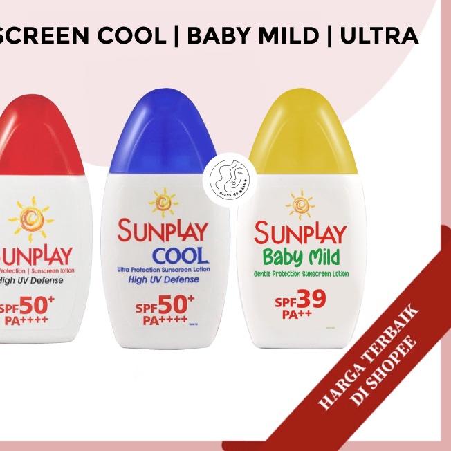 ℗ Sunplay Ultra Protection | Cool ultra Protection | Baby Mild Sunscreen 30g ➳