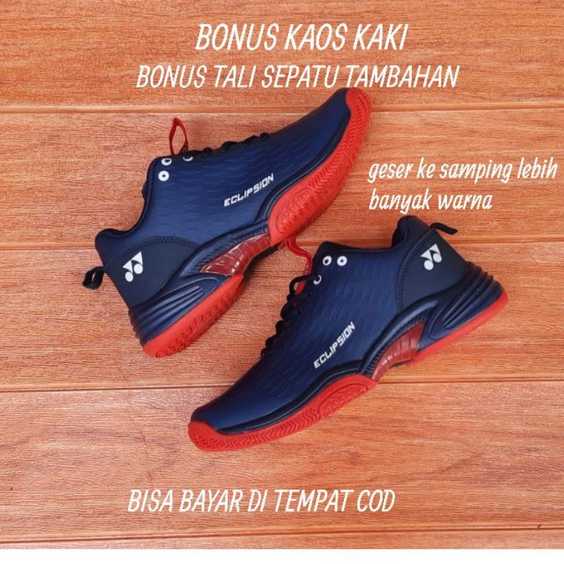 BISA COD,,,SEPATU OLAHRAGA BADMINTON YONEX ECLIPSION/SEPATU BULU TANGKIS PRIA/SEPATU YONEX PRIA/SEPA