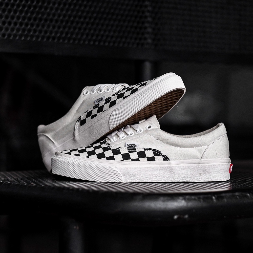 SALE DISKON! V4NS ERA CRAFT PODIUM CHECKERBOARD BLACK/WHITE 100% ORIGINAL BNIB