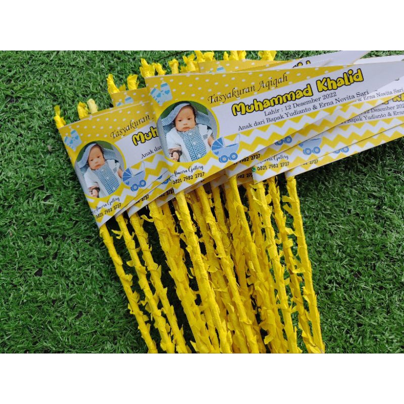 BENDERA AQIQAH MURAH/BENDERA AQIQAH/BENDERA MARHABAH/BENDERA NAMA