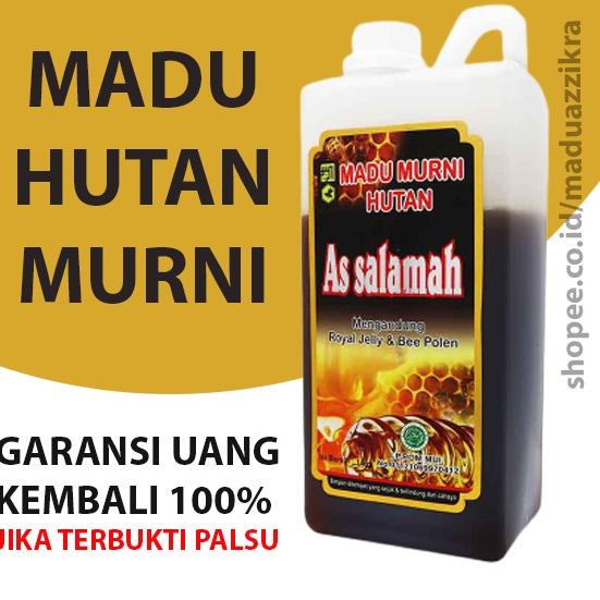 

☞ Assalamah Hutan Murni Asli Asalamah diperkaya Royal Jelly dan Bee Pollen 500gr 1kg ➩