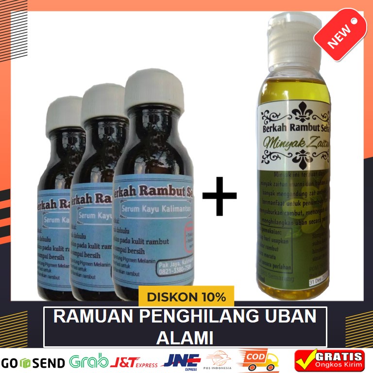 Anti Uban Obat Penghilang Uban Permanen B-POM | penghilang uban permanen asli original