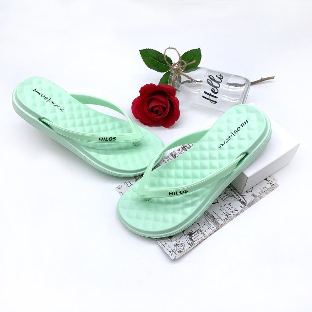 Sandal Jepit Wanita Sandal Bahan Karet Anti Licin Simple