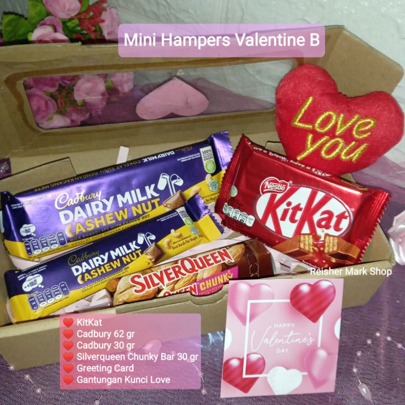 

Mini Hampers Valentine Gift Hadiah Kado Valentine