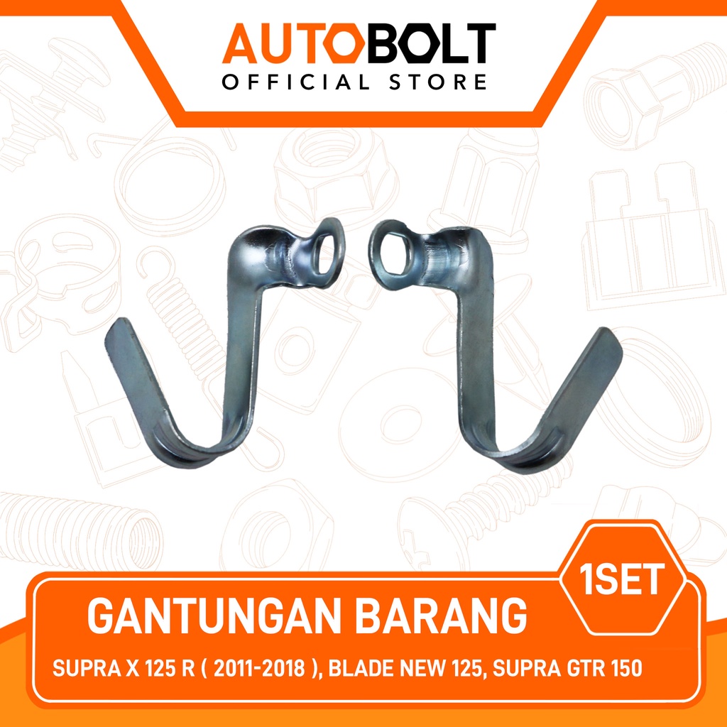 Gantungan Barang Blade New 125 FI & Supra X 125 New PGMFI PGM FI Helm In GTR Cantolan Kaitan Gantung