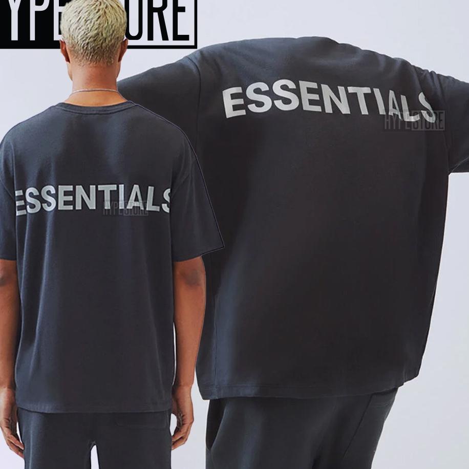 ❉ Kaos Pria Oversized Reflective - ESSENTIALS FOG OV2025 ➥
