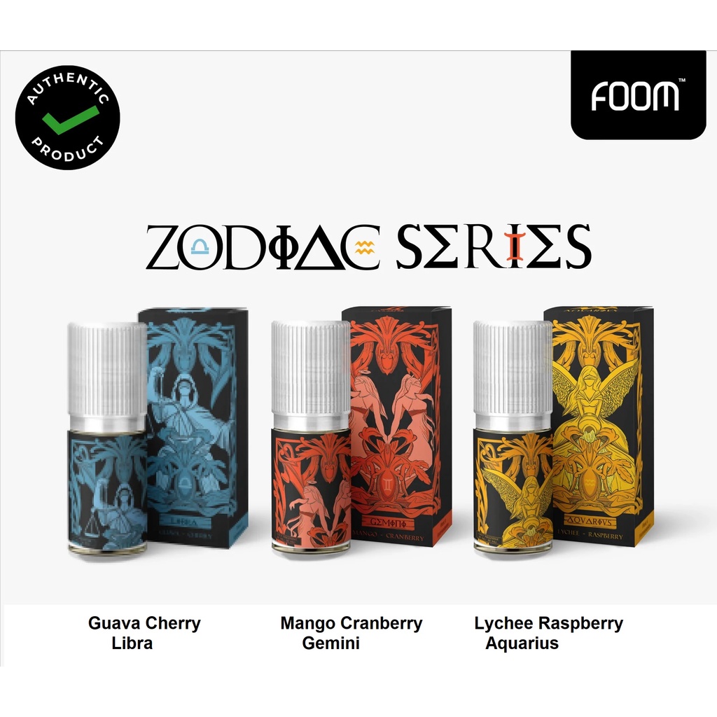 Foom Zodiac Lychee Mango Guava 30ML 30MG Saltnic