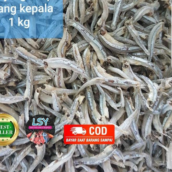 

♘ ikan asin teri jengki bulat vip tanpa kepala 1kg ♜