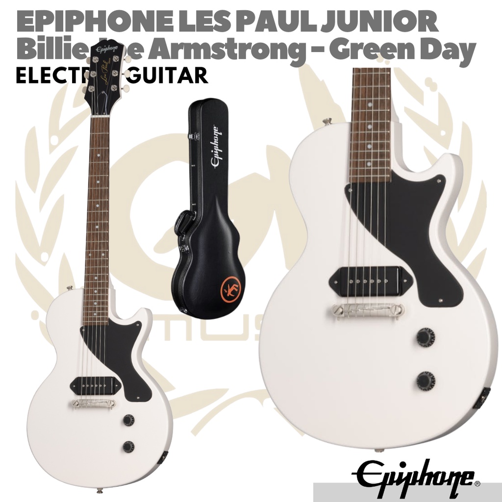 EPIPHONE Billie Joe Armstrong - Green Day Electric Guitar | Les Paul Junior Gitar Listrik Elektrik