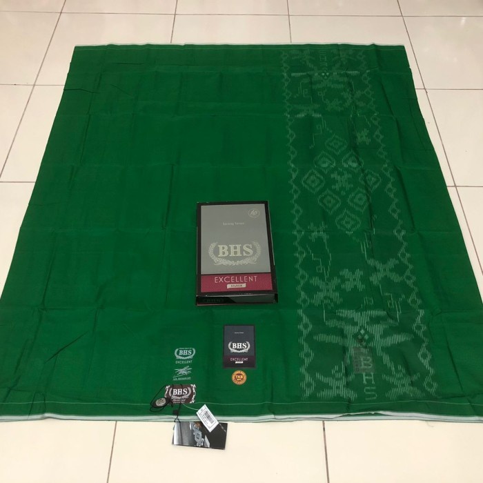 sarung bhs original Excellent - Polos Hijau