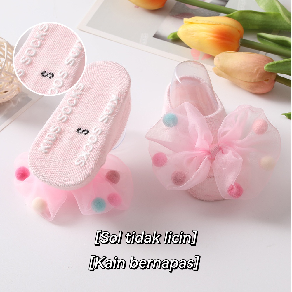 Lakhu Kaos Kaki Bayi Lucu Kaus Kaki Anak/Kaus Kaki Motif Pita