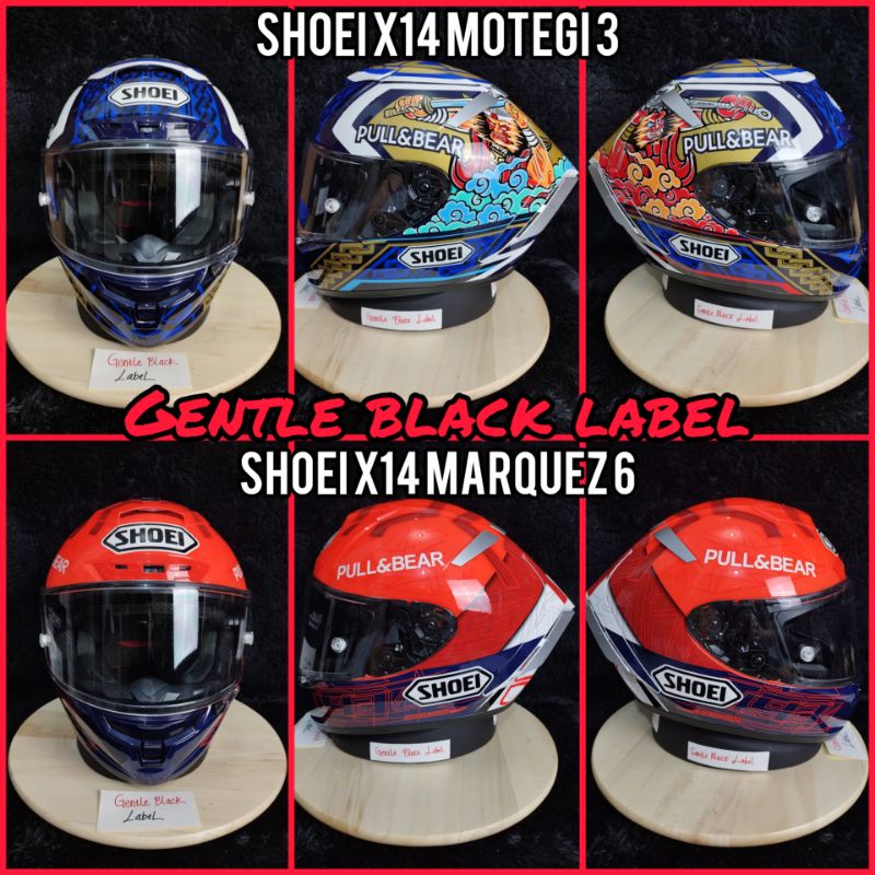 CLONE SHOEI X14 1:1 Fullface Motegi 3 Marques v