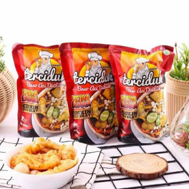 

✔️ Baso aci terciduk rasa ori atau pedas jeruk kare tek tek geprek