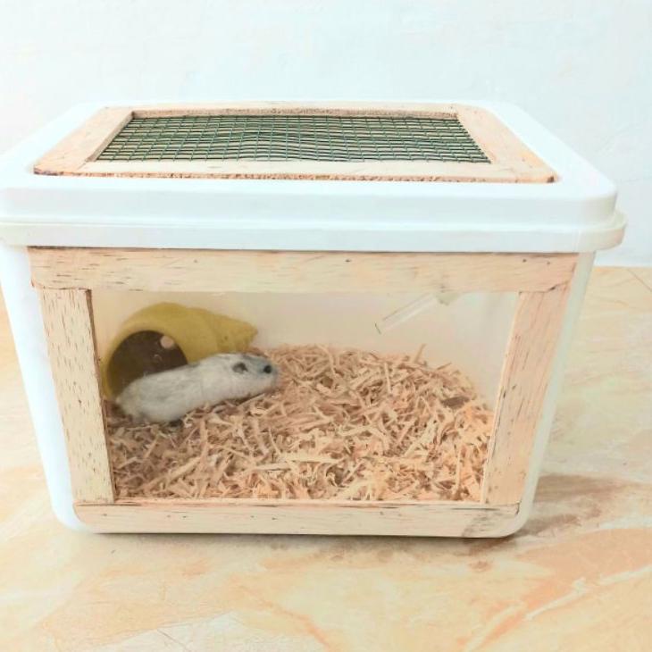 Box Es Krim Modif Kandang Hamster -  ✓
