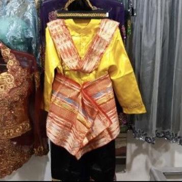 ➮ Baju Adat Aceh Anak TK - SD / Baju Saman Adat Aceh Anak LK/PR ✱