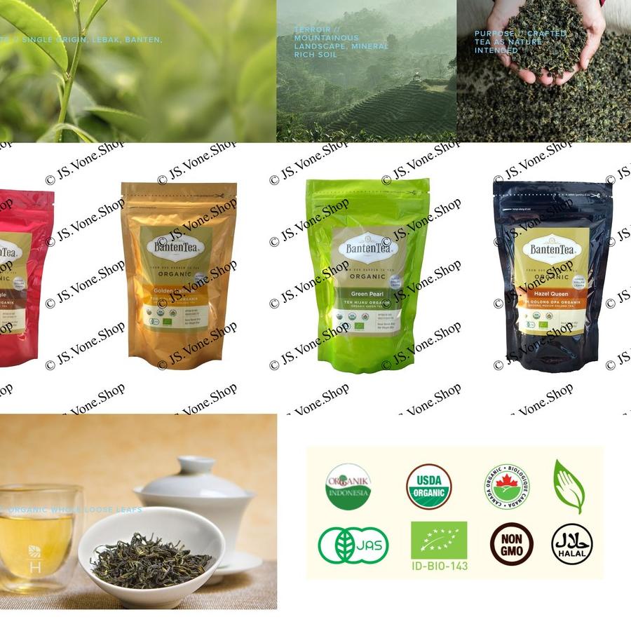 

♜ Banten Tea Organic / Teh Hijau - Oolong - Hitam Organik ♔