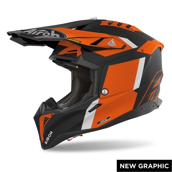 Helm AIROH Aviator 3 Original - Glory Orange Matt