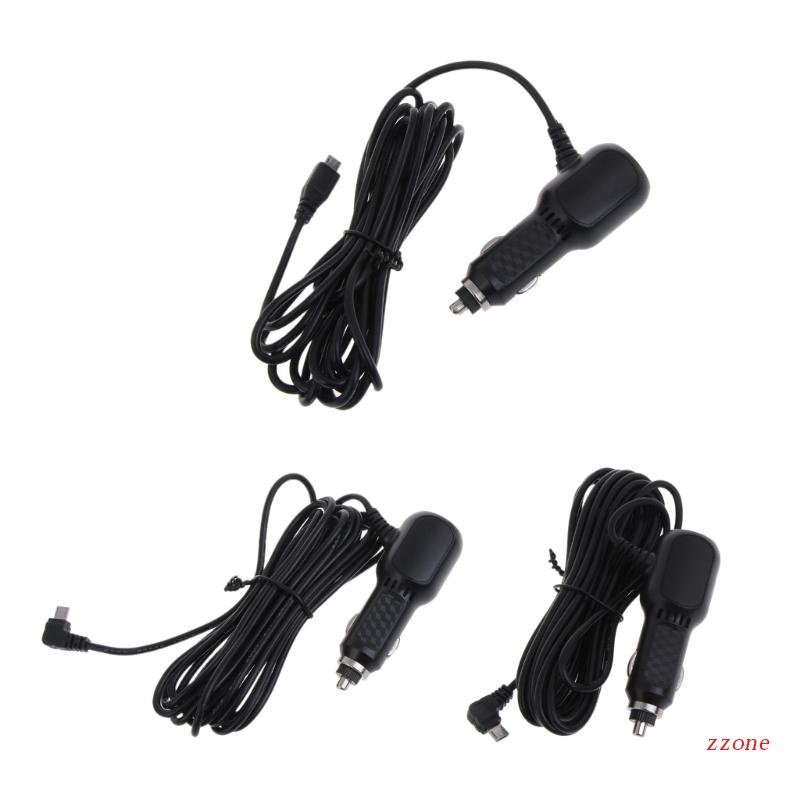 Zzz Kamera DVR Mobil GPS Kawat Kabel Power Supply Cable Video Recorder USB Charger Line