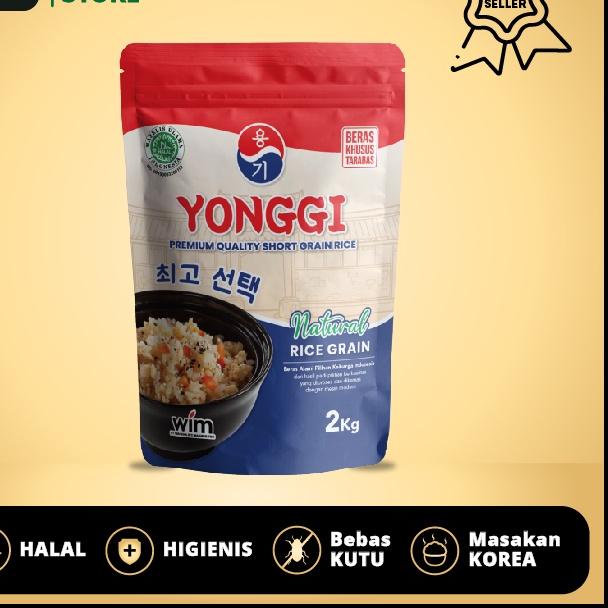 

➬ Beras Korea Yonggi 2kg-cocok untuk korean food ➯