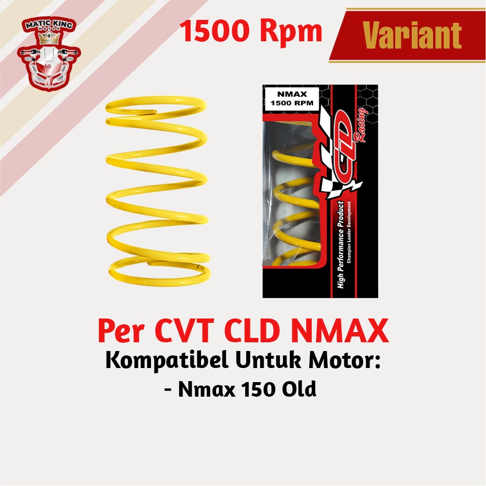 Per CVT puli Racing Vario Beat Scoopy PCX ADV Spacy 110 125 150 160 1500 rpm CLD