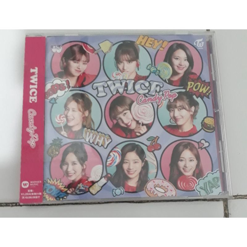 Unsealed Twice Japan Single
