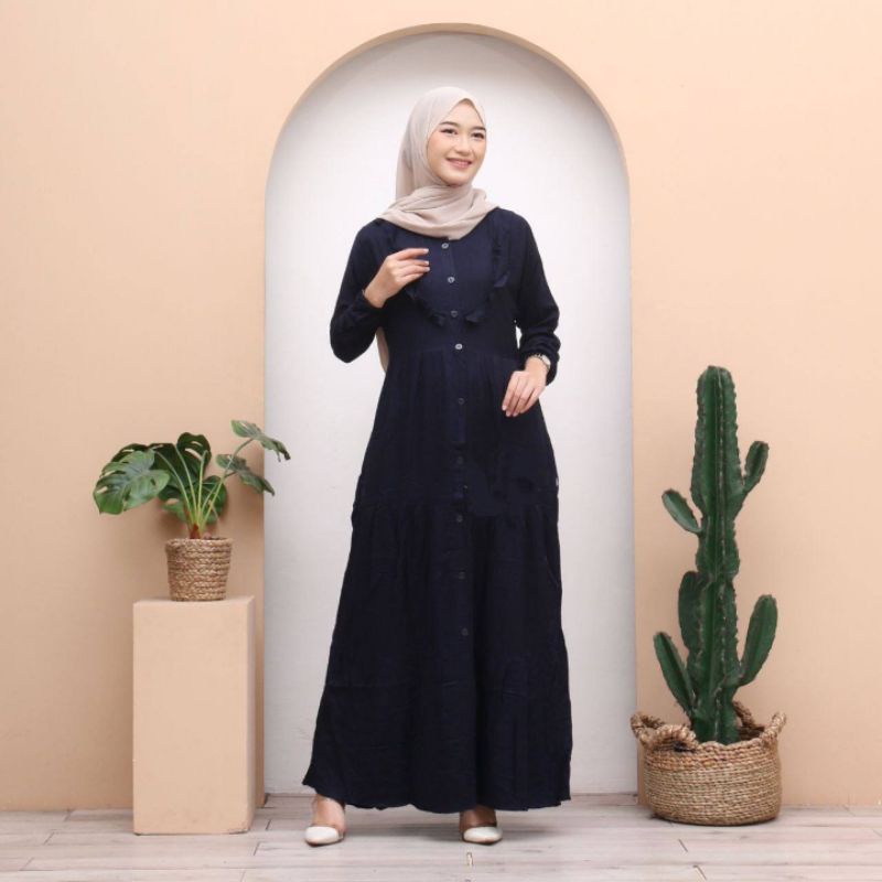 Gamis Twill / (Size M,L,XL,XXL) Gamis Twil Rainbow / Gamis Twil Polos / ori twill super BuSui