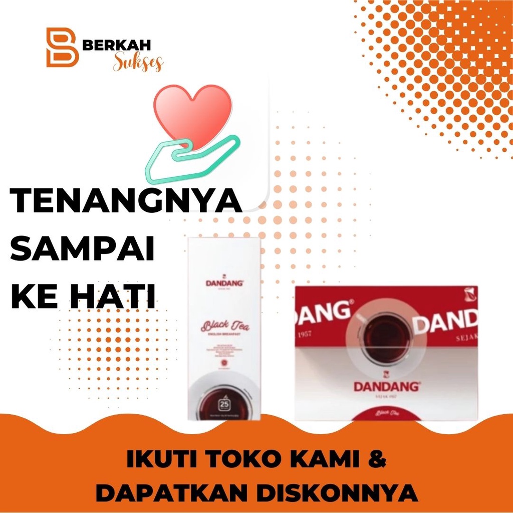 

Teh Hitam Celup Cap Dandang Isi 25 Kantong