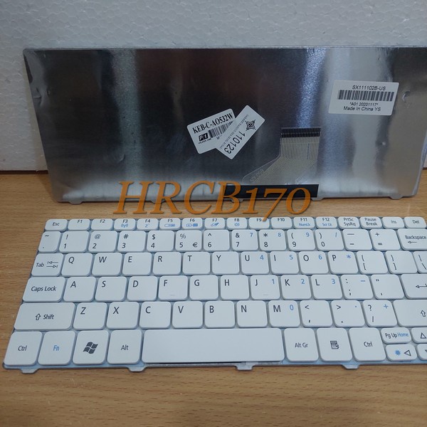 Keyboard Acer Aspire One 532 D255 D257 D260 D270 522 Putih -HRCB