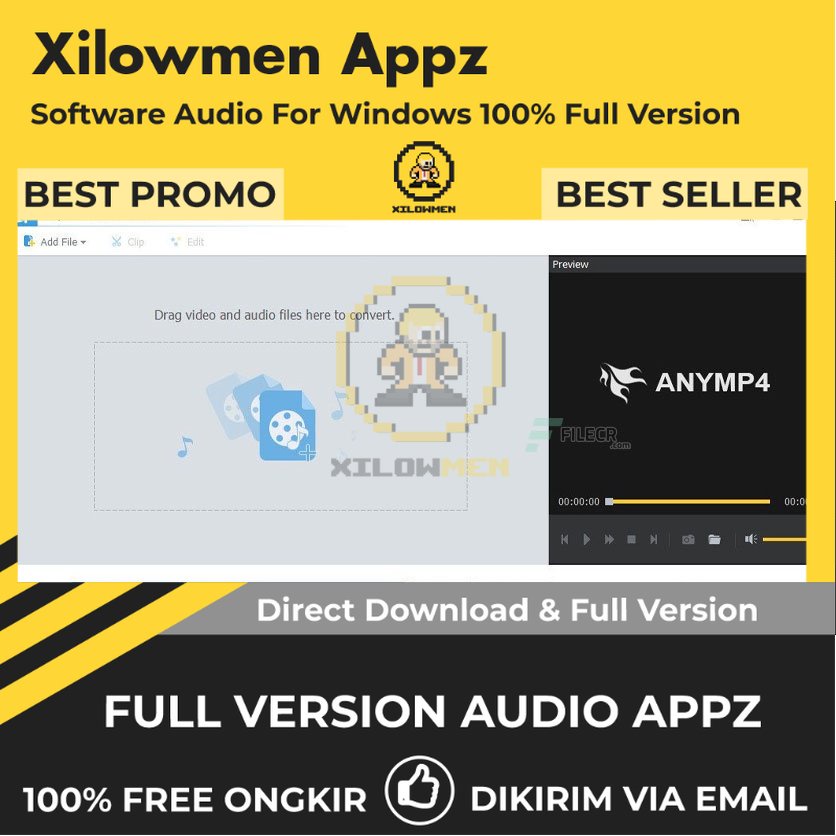 [Full Version] AnyMP4 Audio Converter Pro Lifetime Audio Software WIN OS