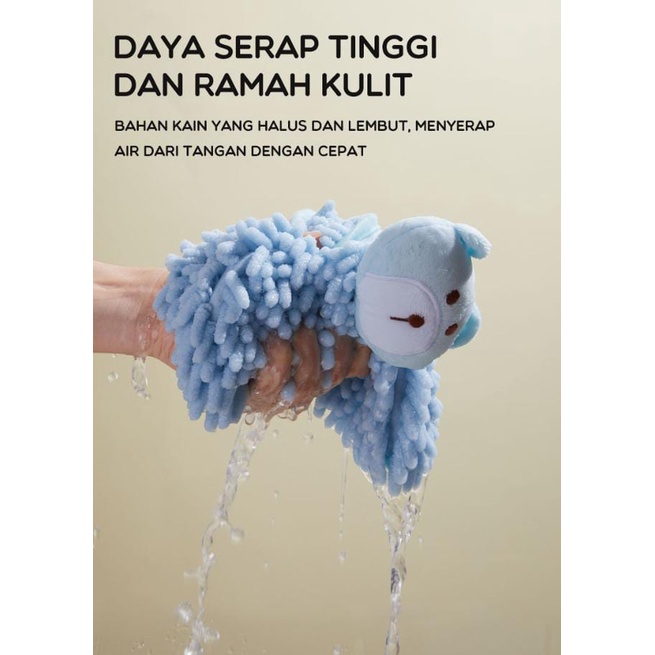 Handuk Tangan Kain Lap Gantung Hand Towel  BONBOX Serbaguna Magic Towel 25 x 25cm Multifungsi BT50