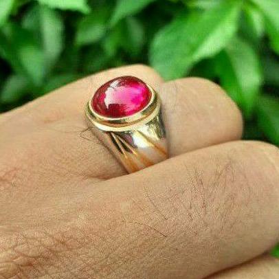 ➸ CINCIN BATU MERAH SIAM ASLI BANGKOK SUPER KEREN ◌