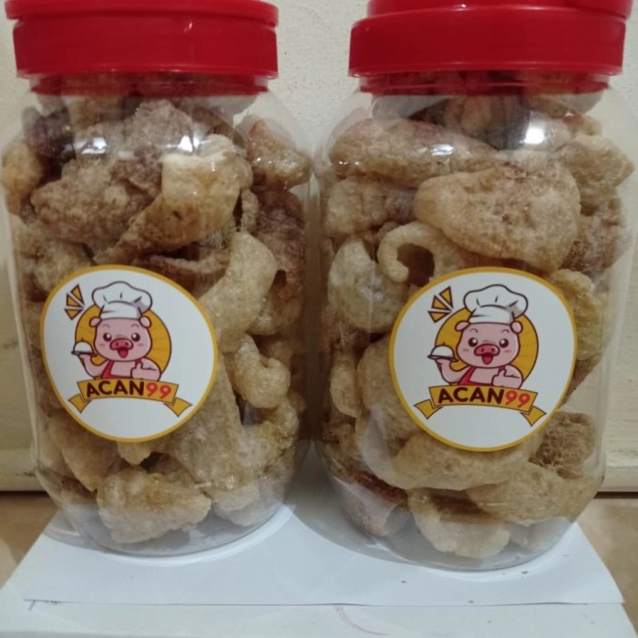 

Terlaris ✨ -KEKUBI - Kerupuk Kulit Babi2.2.23