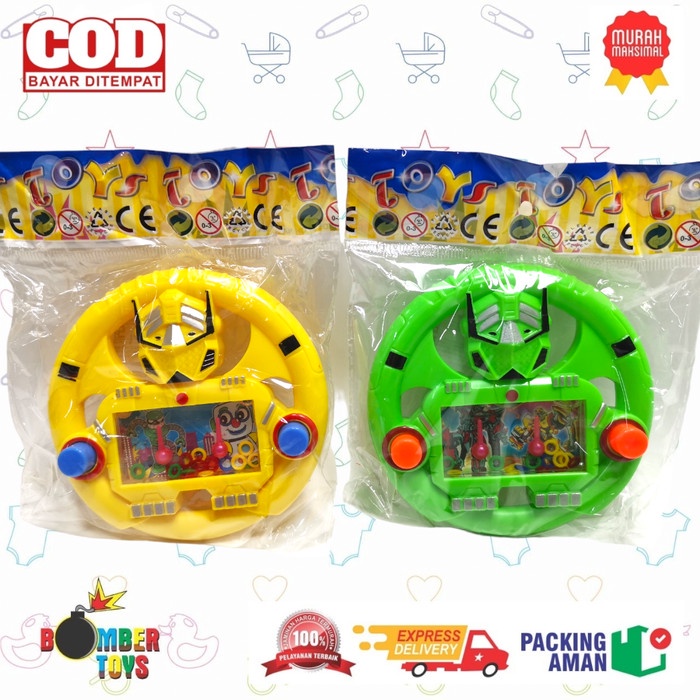 MAINAN ANAK EDUKASI GAME WATER RING GEMBOT JADUL GIM AIR ROBOT STIR