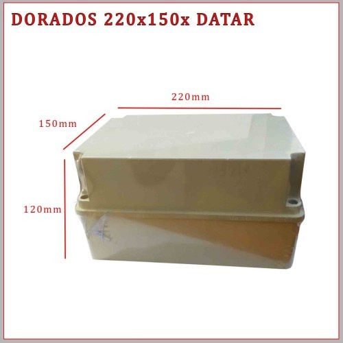 [TEBAL] MASKO Duradus Putih datar POLOS Dorados Junction Box 220 x 150 x 120