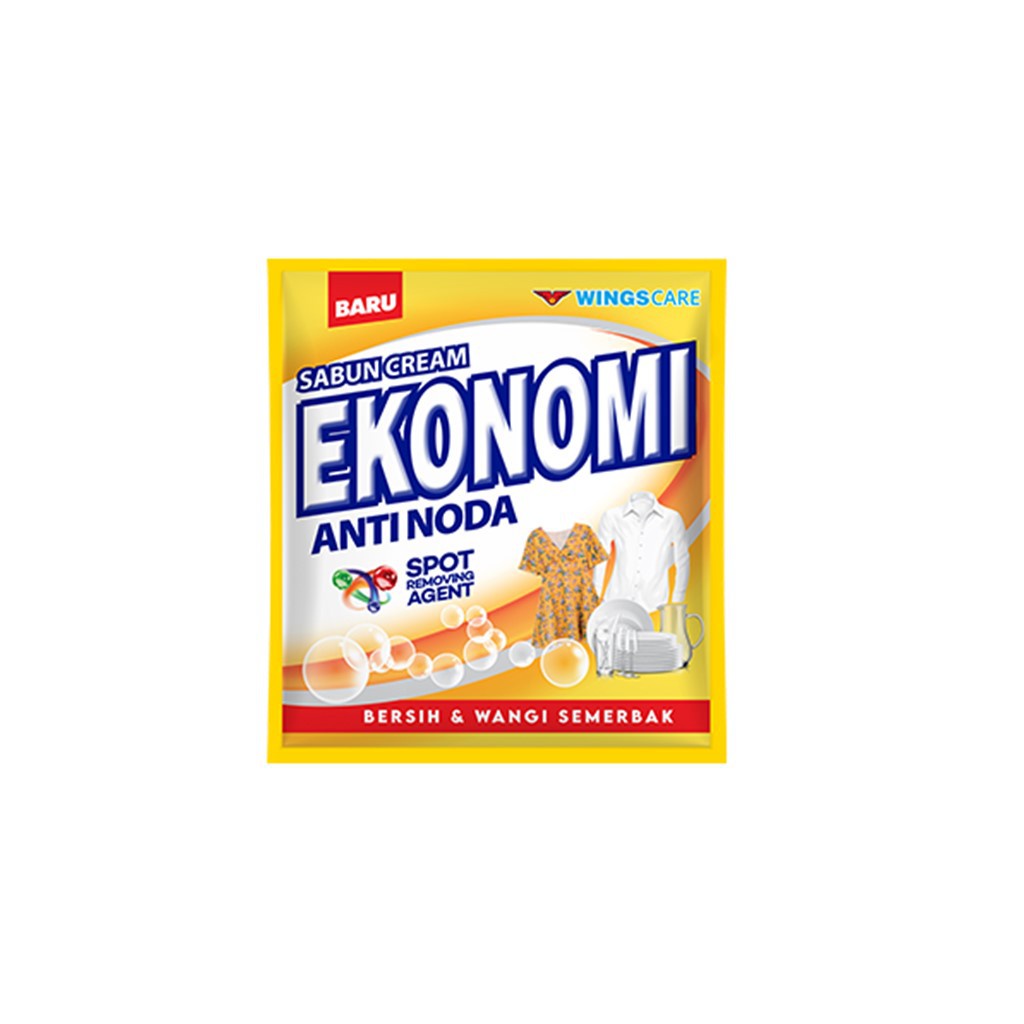 Ekonomi Cream Deterjen Kuning 380 gr x5