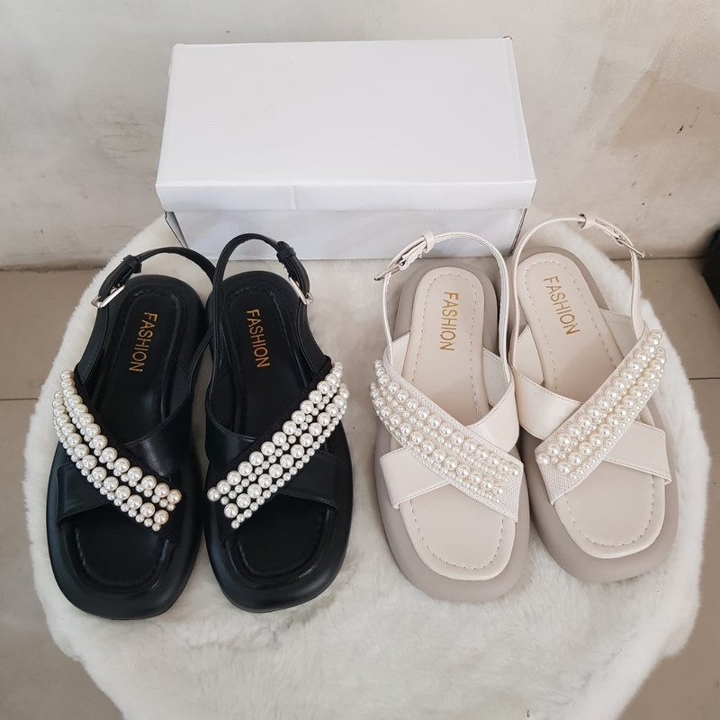 [✅BISA COD] Sandal Wanita Import Xpearl Tali Belakang GLAMOUR 0680