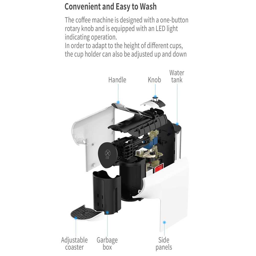 (BISA COD) FTIHSHP SCISHARE Mesin Kopi Kapsul for Nespresso with App - S1102