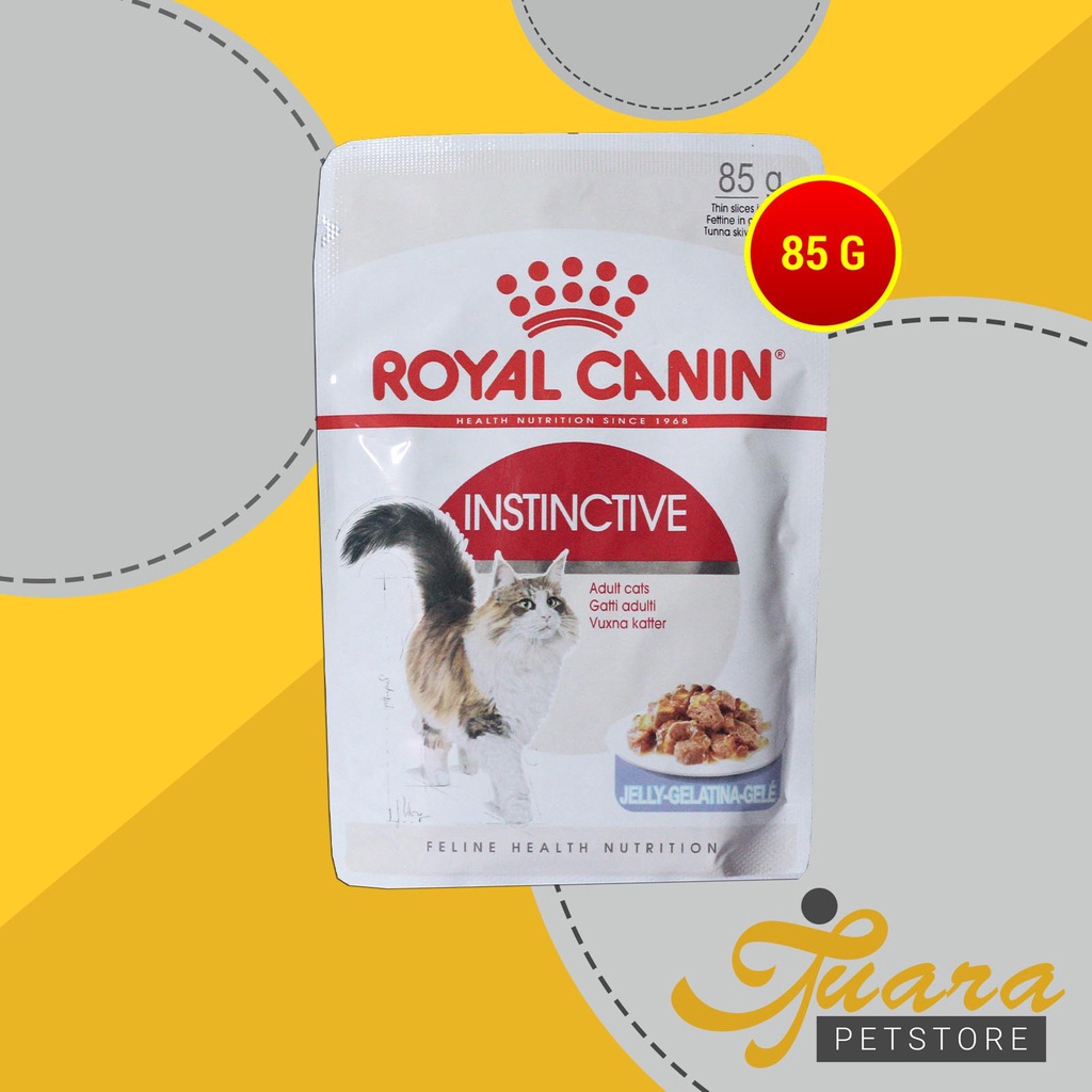 Cat Food / Makanan Kucing Royal Canin Instinctive Jelly / Gravy 85 Gr