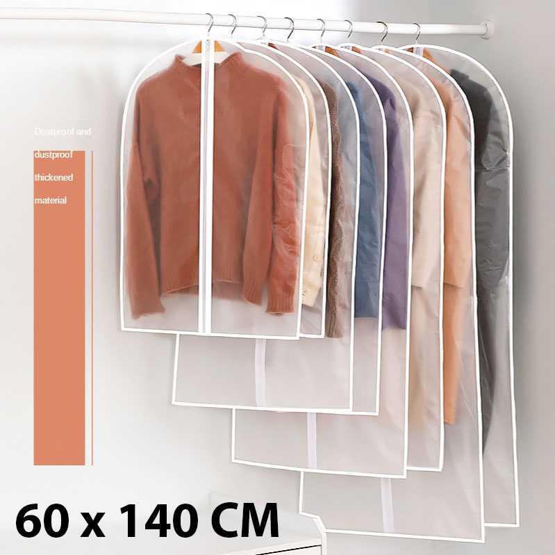 (BISA COD) FTIHSHP YIXIN Pelindung Pakaian Anti Debu Dustproof Organizer 60x140cm - HG091