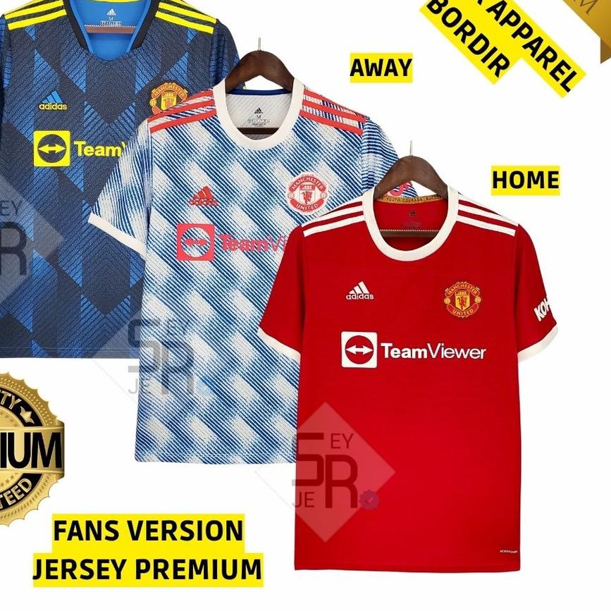 12.12 ✨Promo✨ fans jersey manchester united 3rd 2021 2022 baju bola MU terbaru 