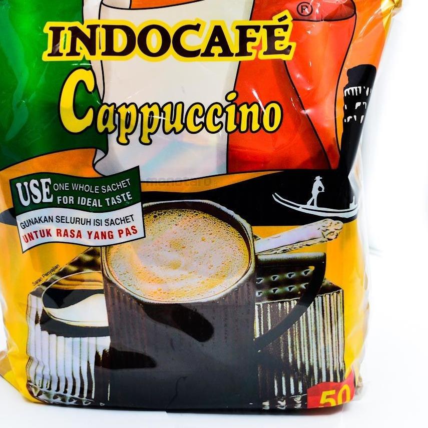 

™ INDOCAFE CAPPUCCINO (25 GRAM X 50 SACHET) ♠