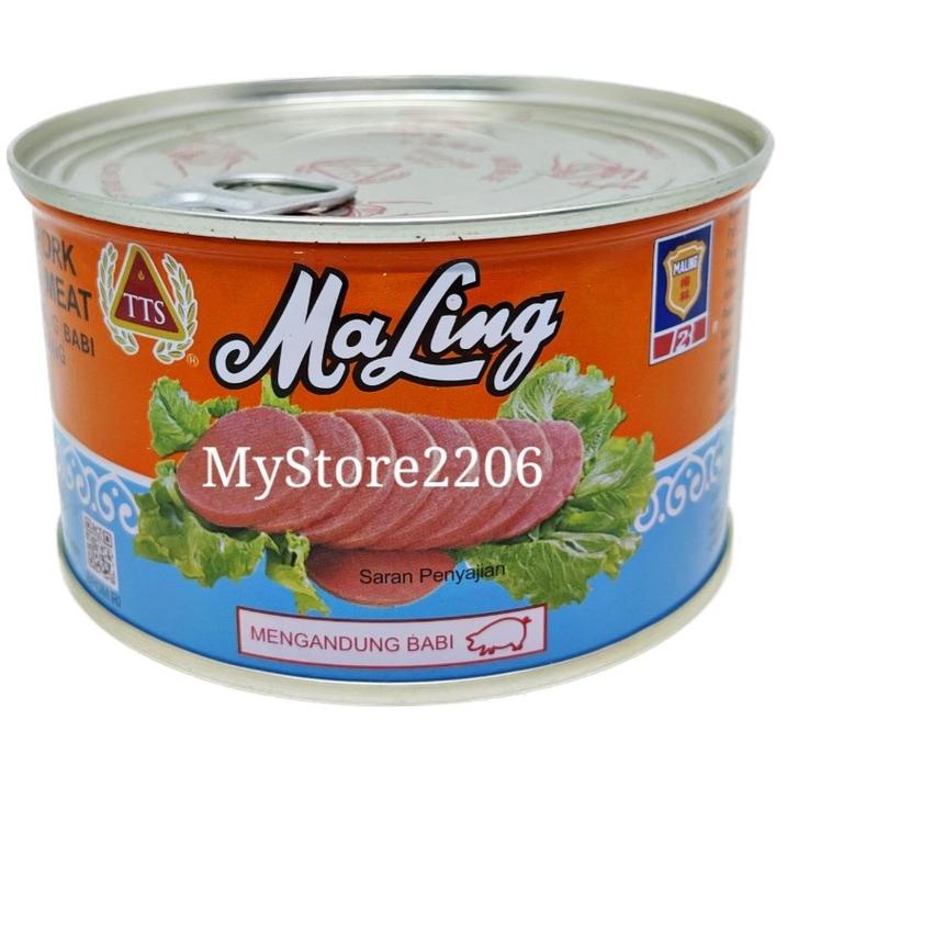 

● Daging HAM MaLing merek TTS / HAM MaLing ukuran besar (397 gram) / Maling Canned Pork Luncheon Meat ✫