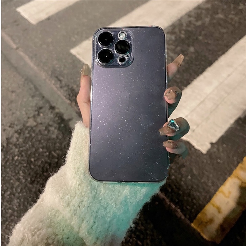 Soft CASE GLITTER Berkilau Untuk iPhone 14 Pro Max 12 Pro Max 11 Pro Max 6 / 6s 6 + / 6s + / 7 / 8 7 + / 8 / X / Xs XR XSMAX